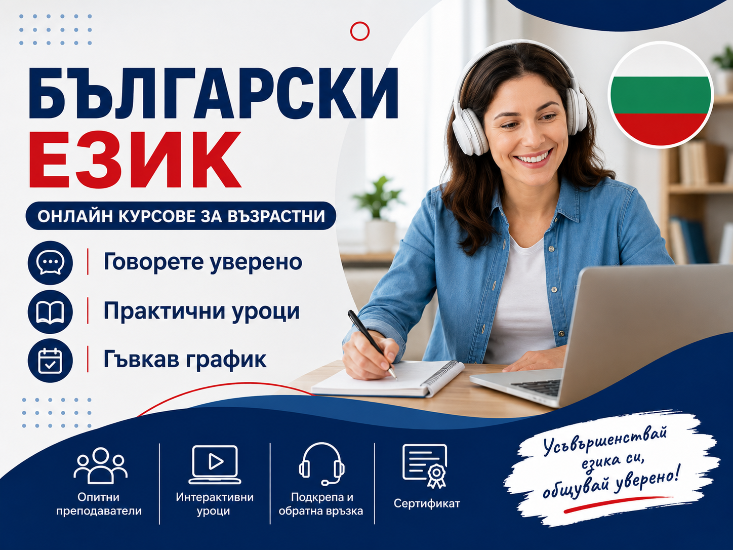 Онлайн курсове за възрастни